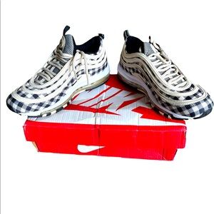 Nike Air Max 97 Plaid Light Cream size 5.5